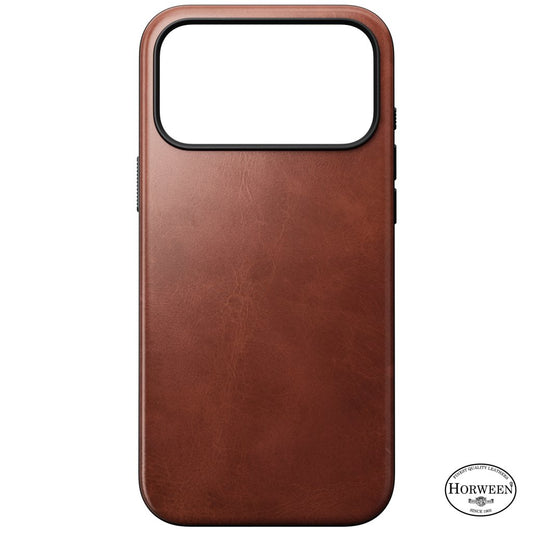Nomad Modern Horween Leather Case iPhone 17 Pro Max, Olde Dublin
