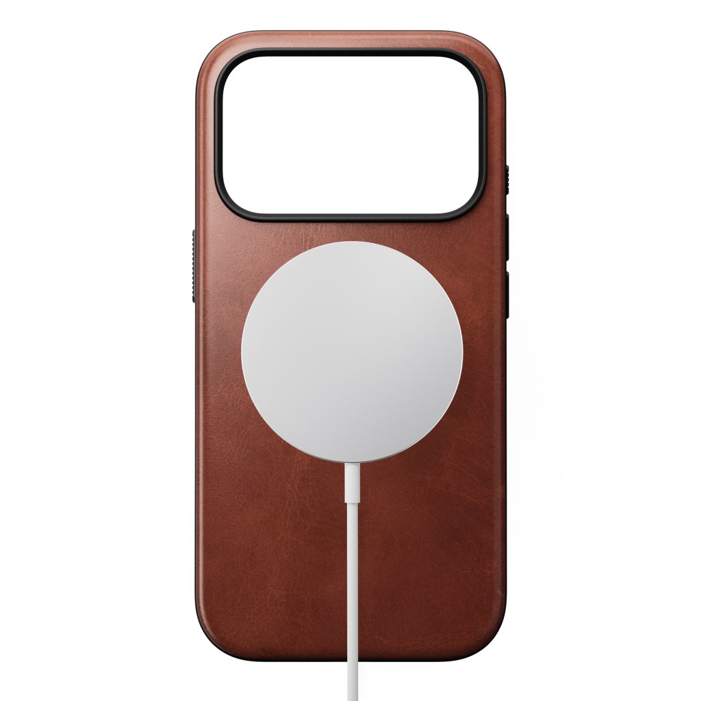 Nomad Modern Horween Leather Case iPhone 17 Pro, Olde Dublin