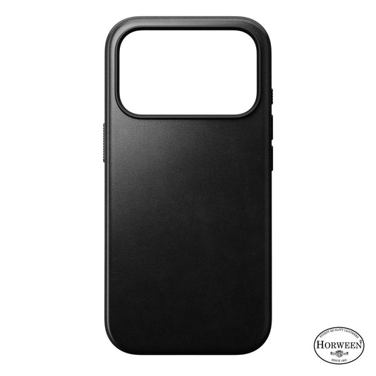 Nomad Modern Horween Leather Case iPhone 17 Pro, Black