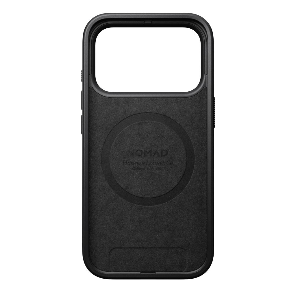 Nomad Modern Horween Leather Case iPhone 17 Pro, Black