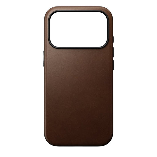 Nomad Modern Nomad Leather Case iPhone 17 Pro, Brown
