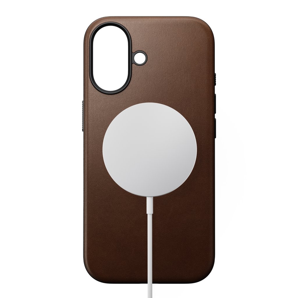 Nomad Modern Nomad Leather Case iPhone 17, Brown