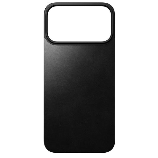 Nomad Magnetic Horween Leather Back MagSafe iPhone 17 Pro Max, Black