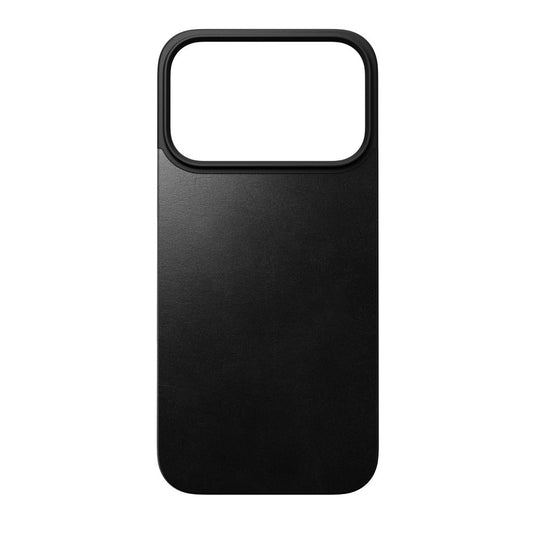 Nomad Magnetic Horween Leather Back MagSafe iPhone 17 Pro, Black