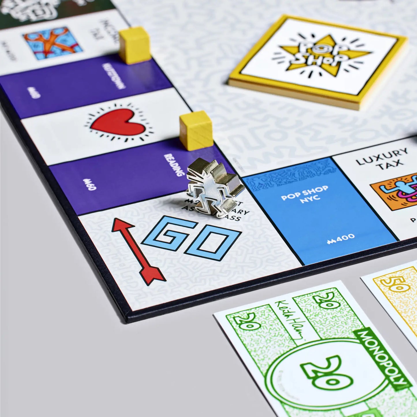 WS Game Company Keith Haring Monopoly – Pop Shop 40th Anniversary Edition