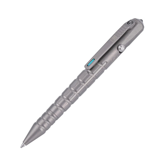 RovyVon Commander C10 (G2) Titanium Bolt Action Tactical Pen, Sandblasted