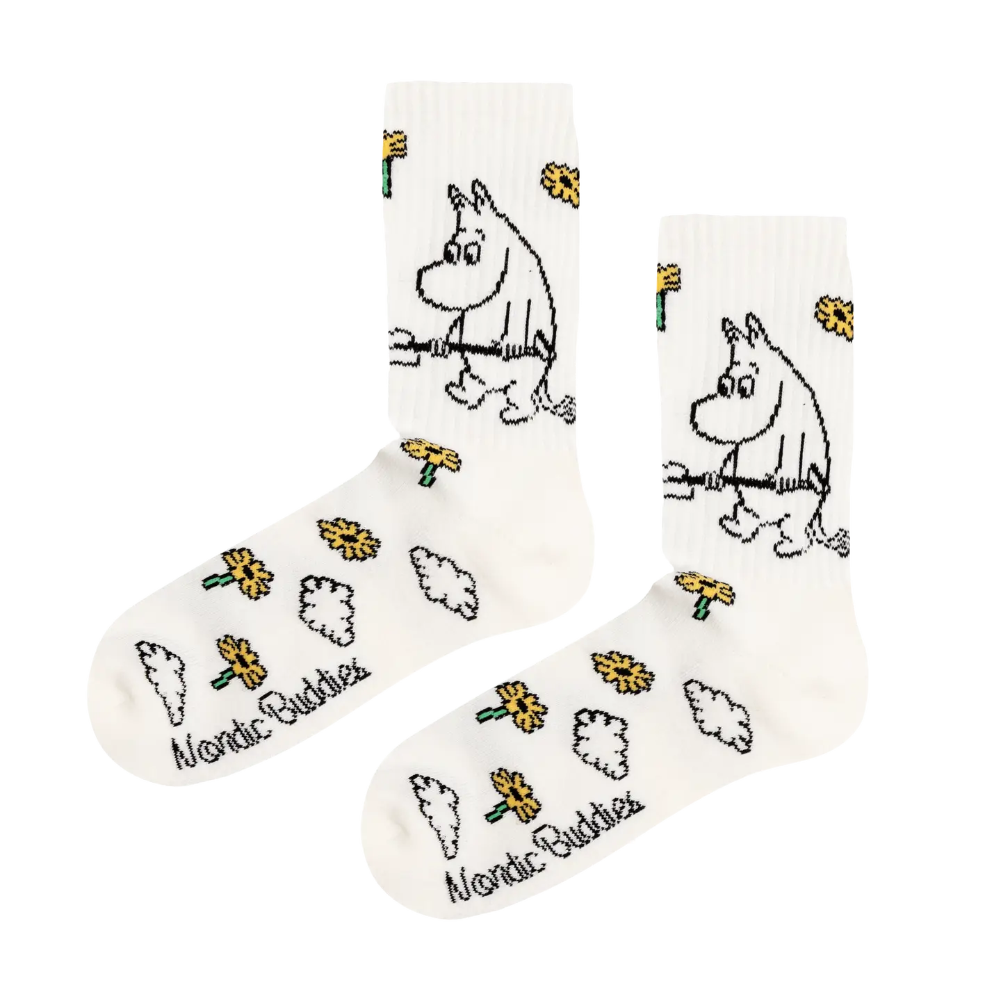 Nordicbuddies Moomin Women's Retro Socks, Gardening