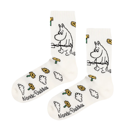 Nordicbuddies Moomin Women's Retro Socks, Gardening