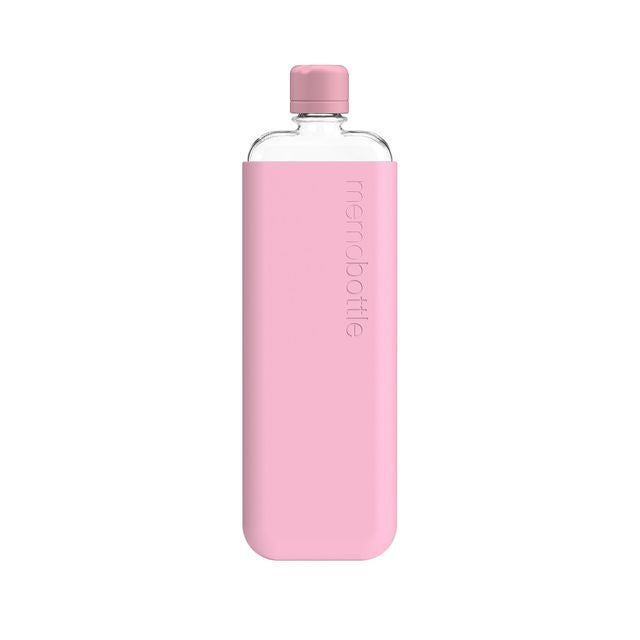 Memobottle™ Slim Transparent Bundle 450ml, Cherry Blossom