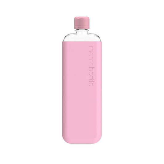 Memobottle™ Slim Transparent Bundle 450ml, Cherry Blossom