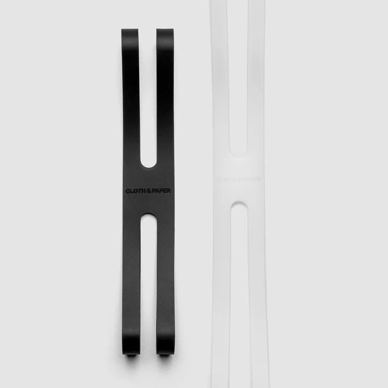 Cloth & Paper Planner Closure Bands, Avant Garde & Transparent