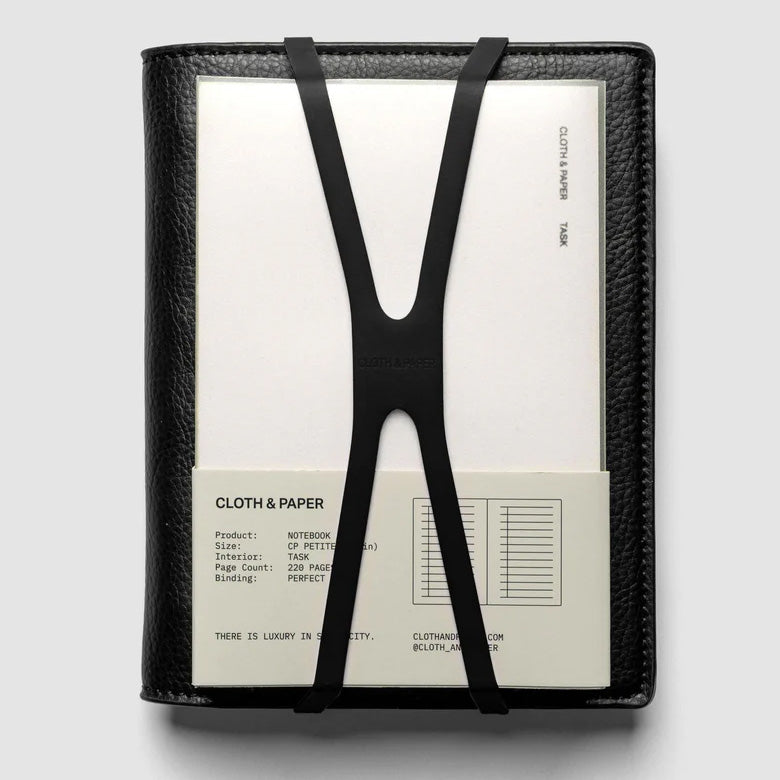 Cloth & Paper Planner Closure Bands, Avant Garde & Transparent