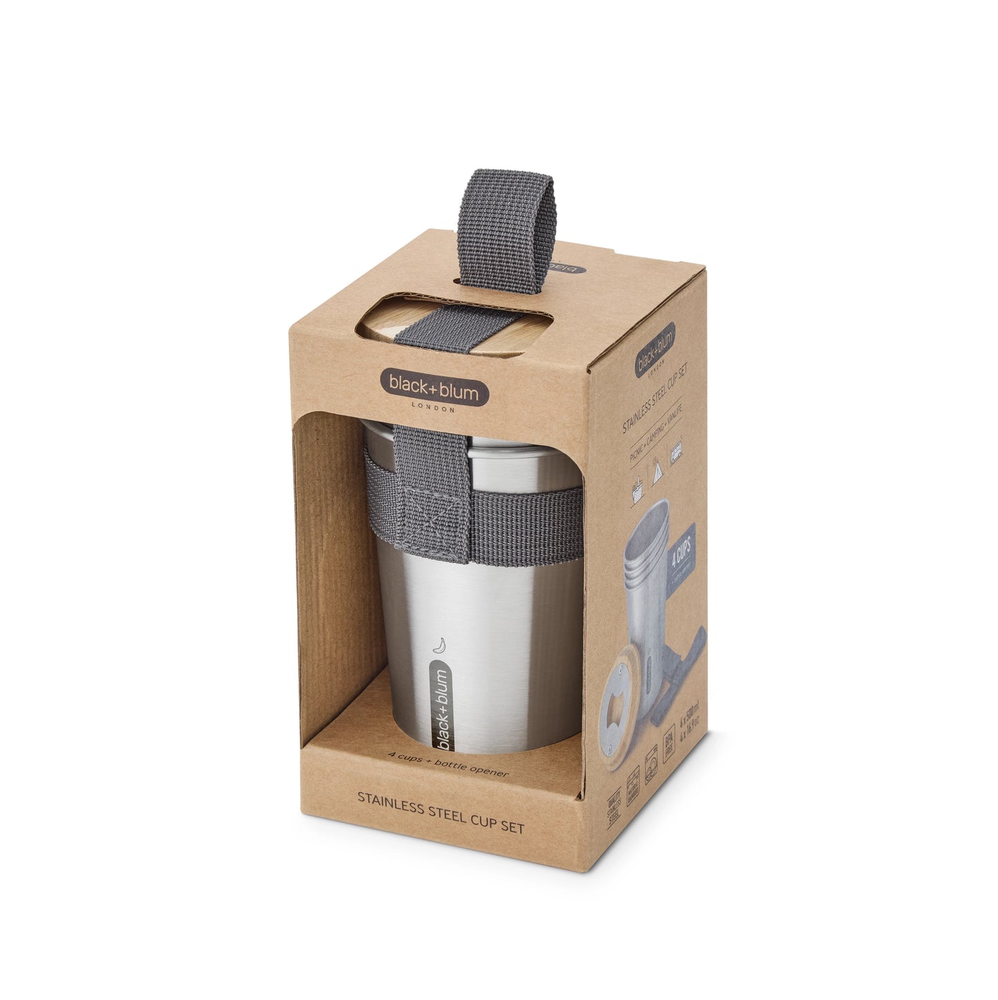 Black + Blum Stainless Steel Cup Set