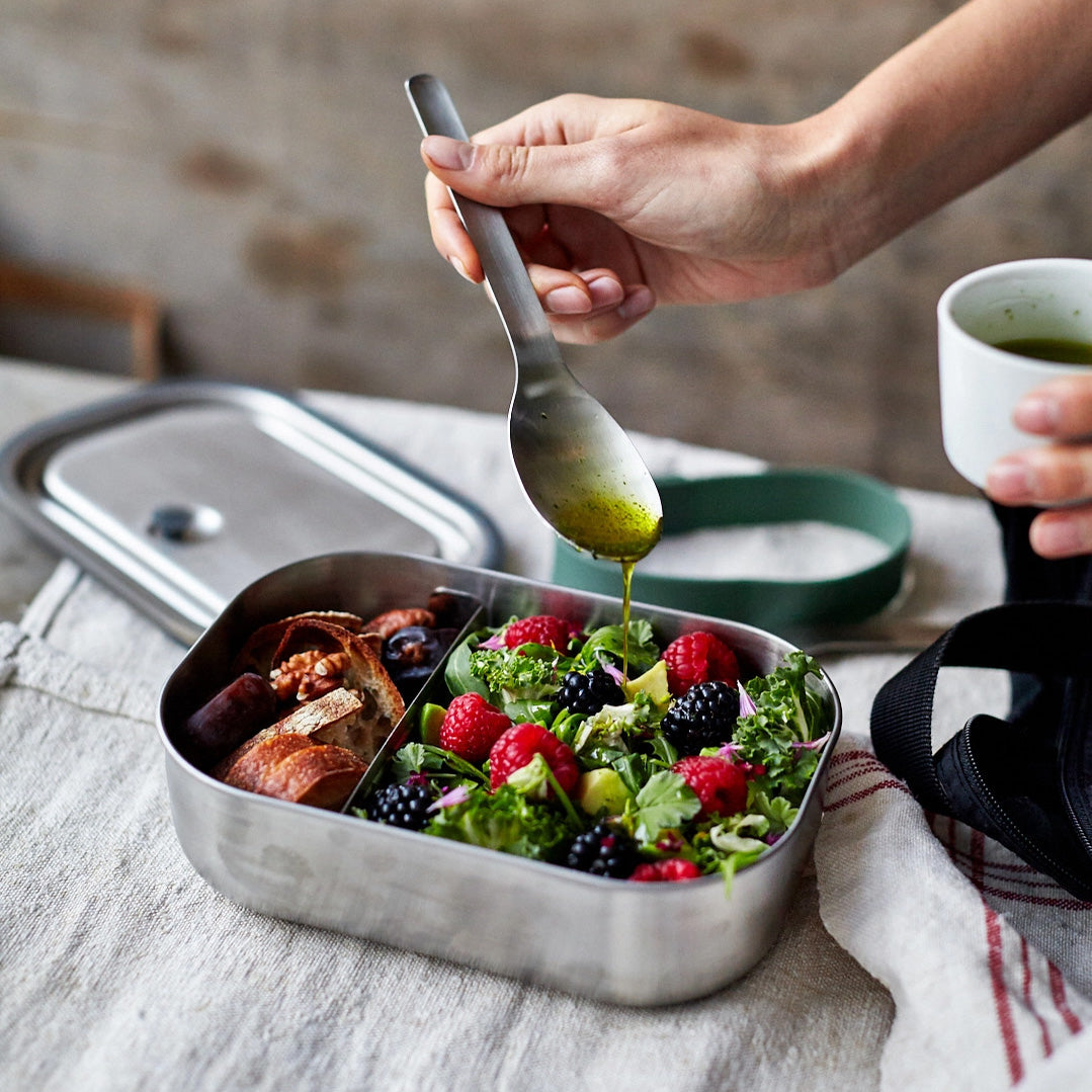 Black + Blum Stainless Steel Lunch Box Large, Orange