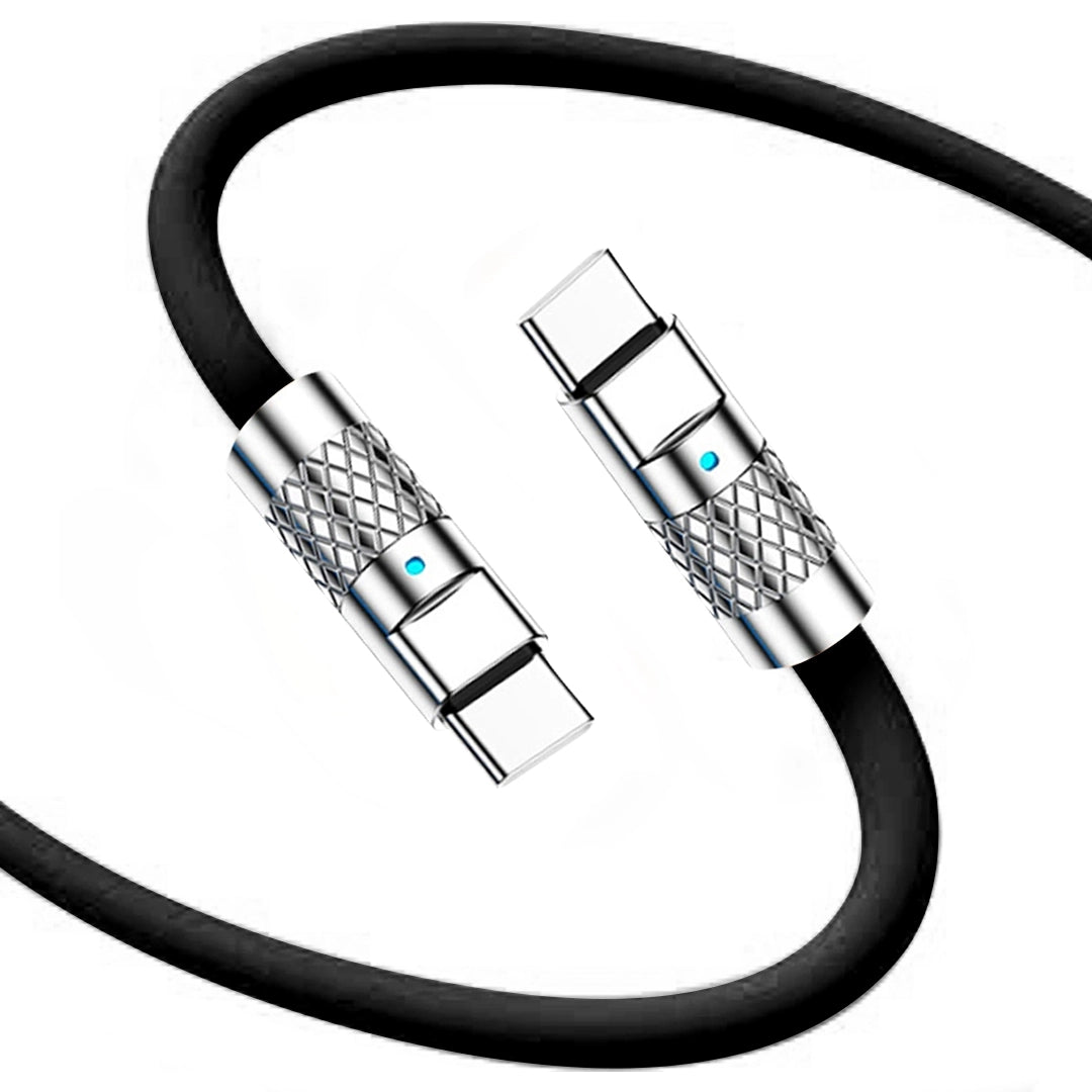 Statik® TsumoCharge 100 W USB-C To USB-C Cable 2 m, Black