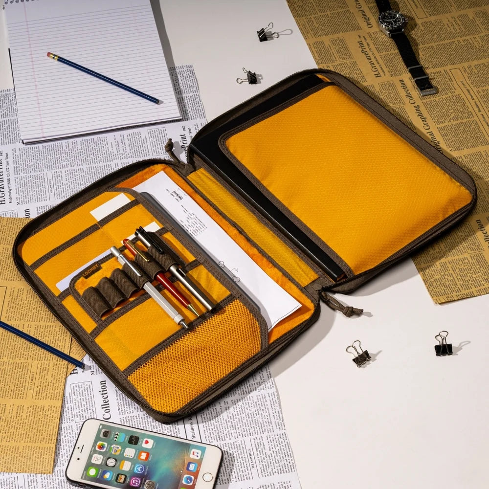 Lochby Daily Folio A4, Brown