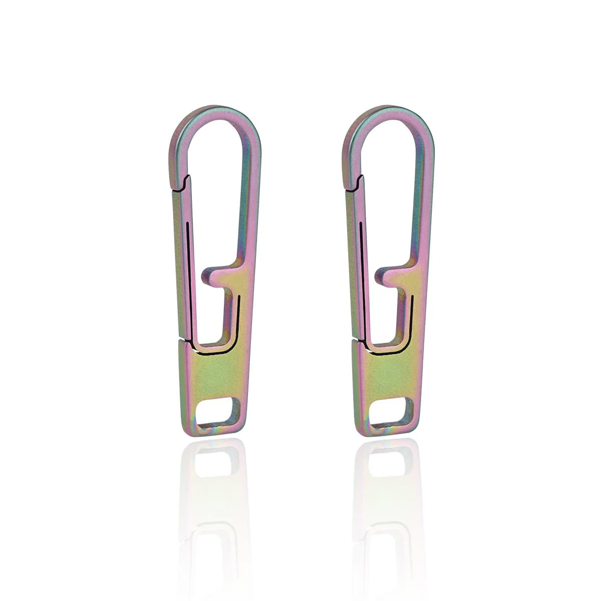 Viperade VAT1-L Heavy Duty Titanium Zipper Pull Replacement (2pcs), Colorful