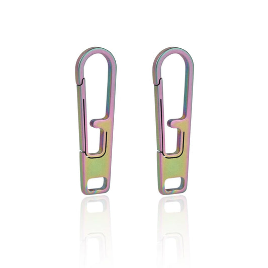 Viperade VAT1-M Heavy Duty Titanium Zipper Pull Replacement (2pcs), Colorful