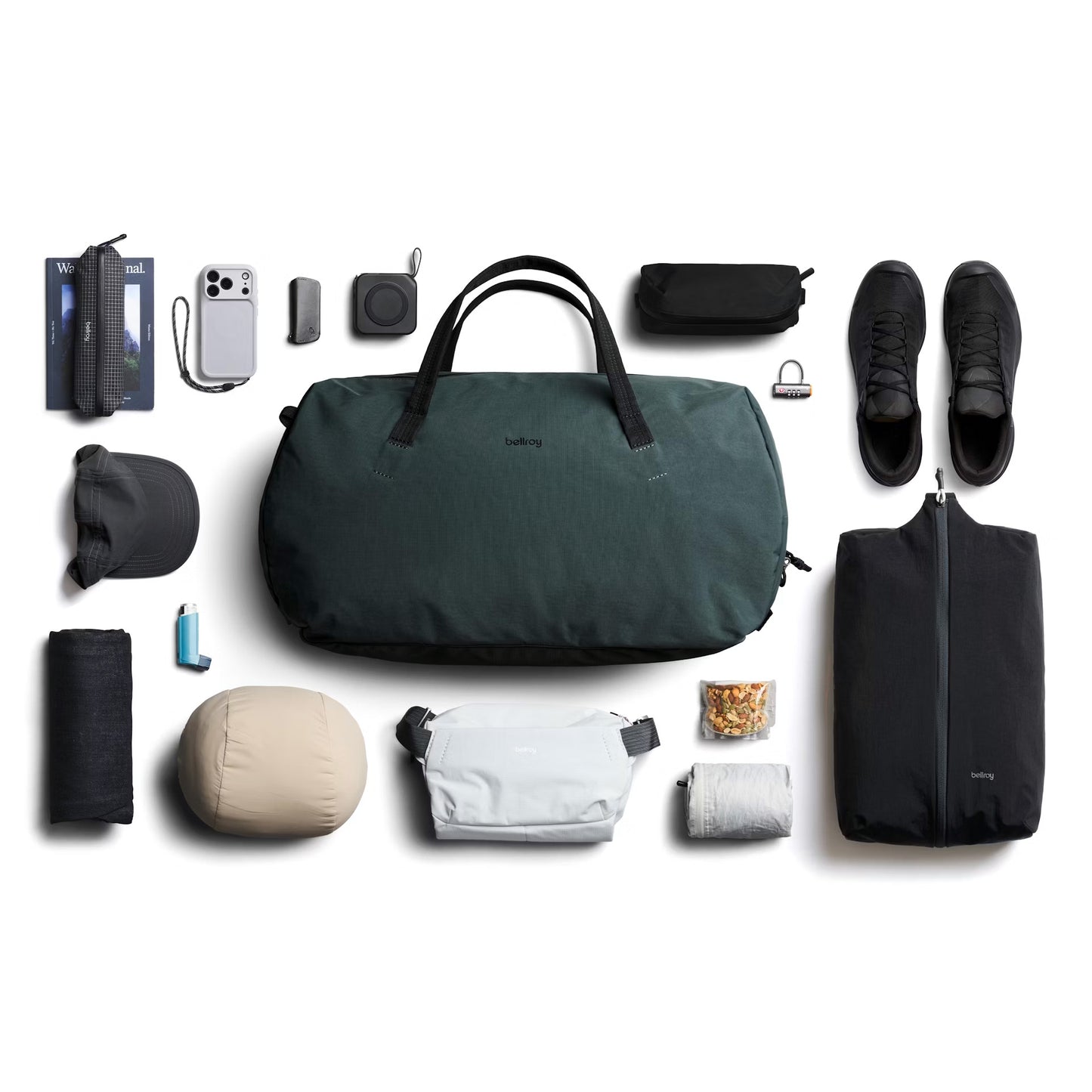 Bellroy Venture Ready Duffel 40L, Deep Ocean