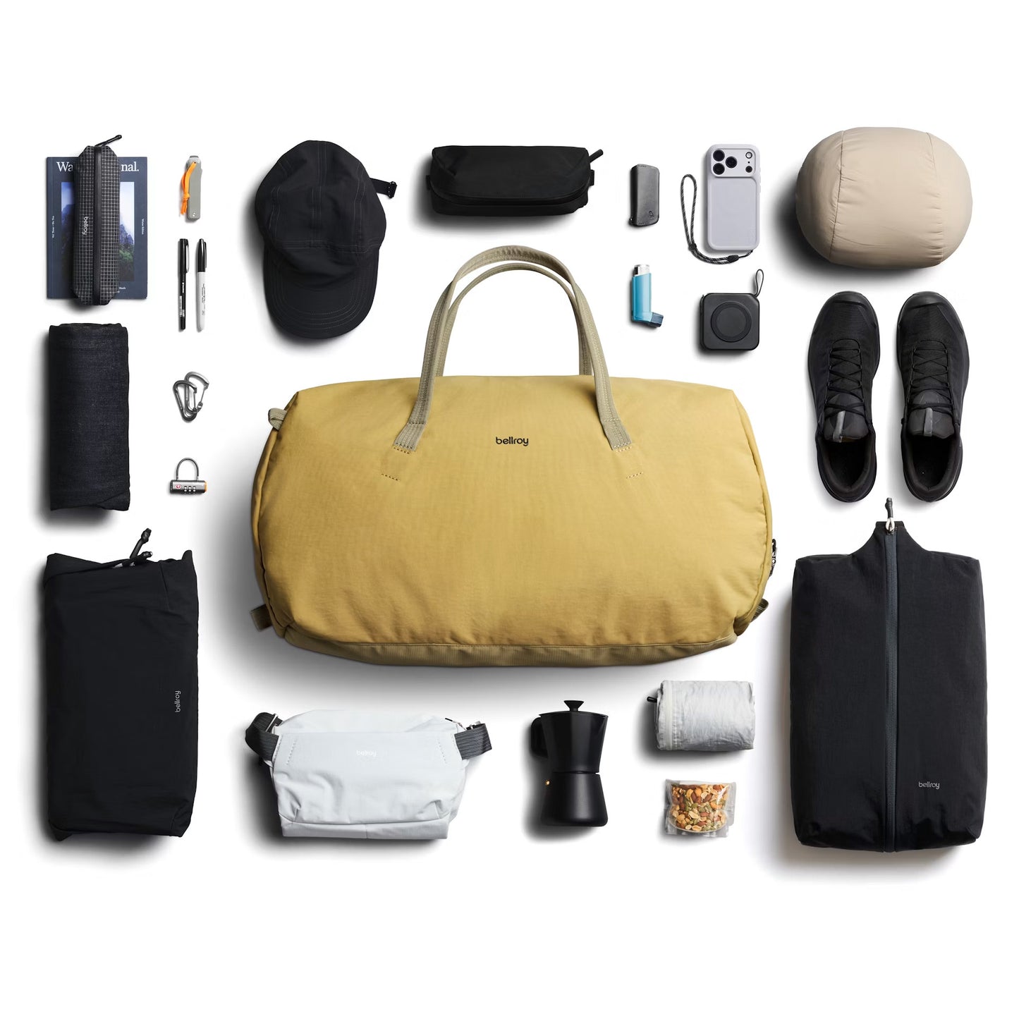 Bellroy Venture Ready Duffel 55L, Safari