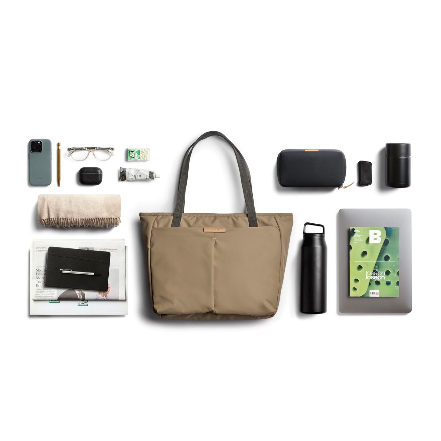 Bellroy Tokyo Wonder Tote 15L, Khaki