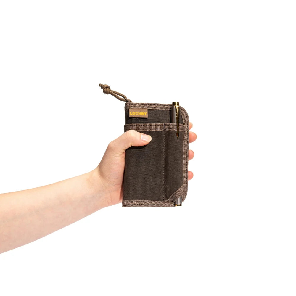 Lochby Mini Pocket Journal, Brown