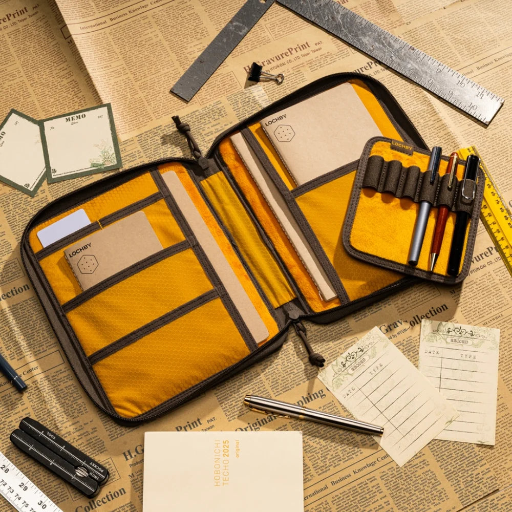 Lochby Daily Folio A5, Brown