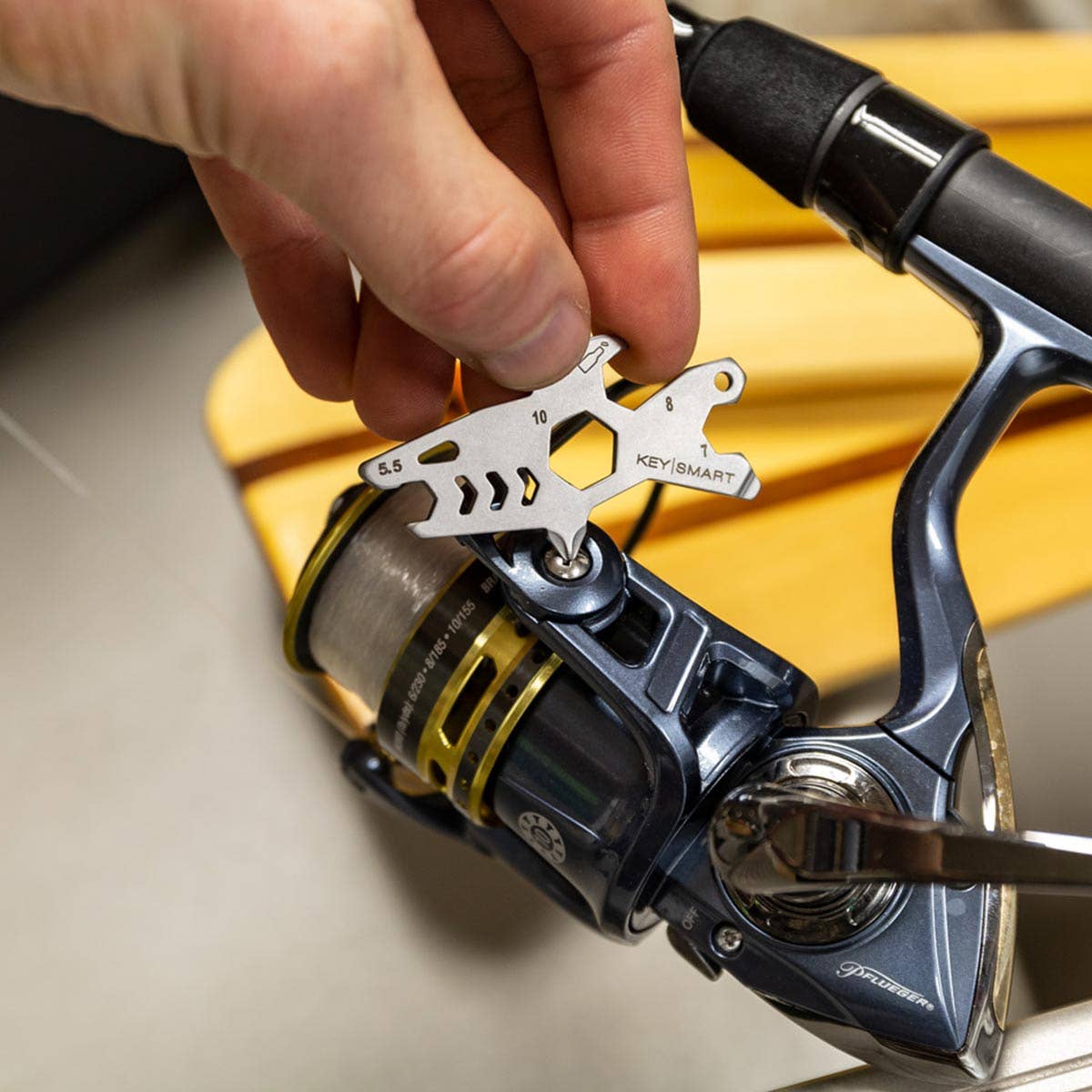 KeySmart® AllTul Shark Multi-Tool, Stainless Steel