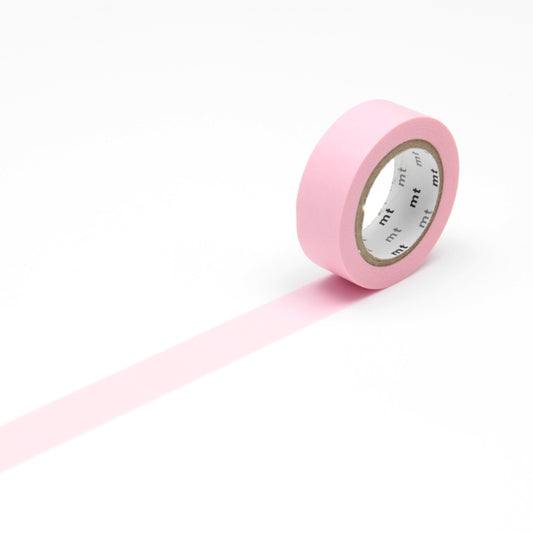 Mt masking tape Mt Basic 15mm Washi Tape, Rose Pink
