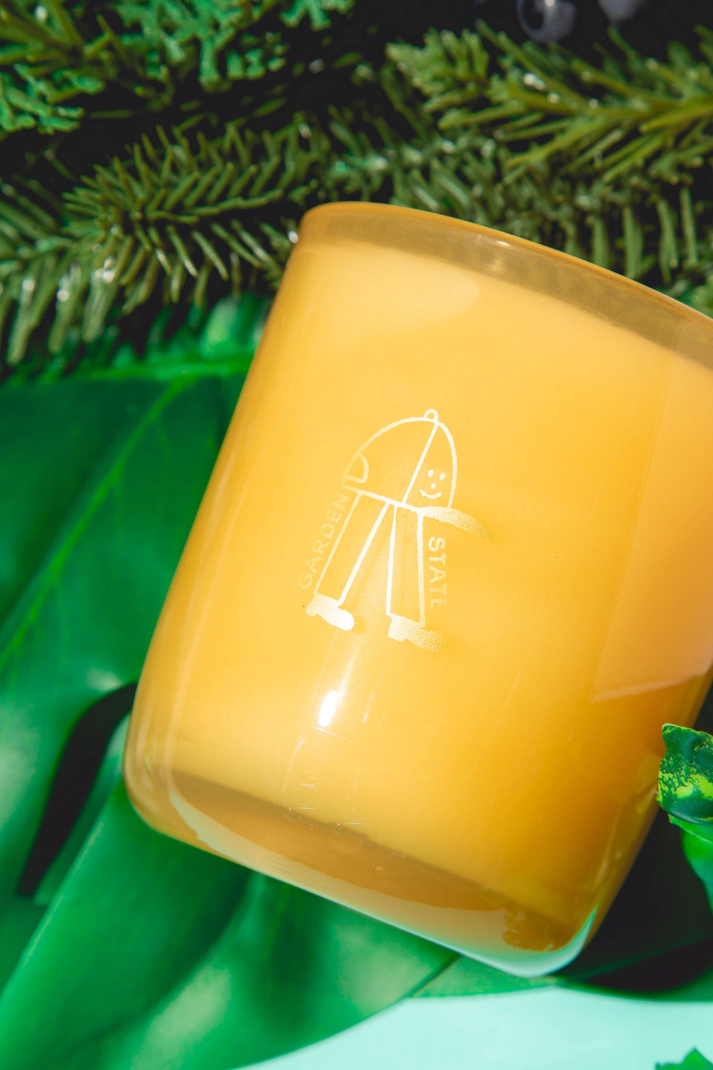 Milk Jar Candle Co. Garden State - Cedar & Cassis Coconut Soy, 8oz