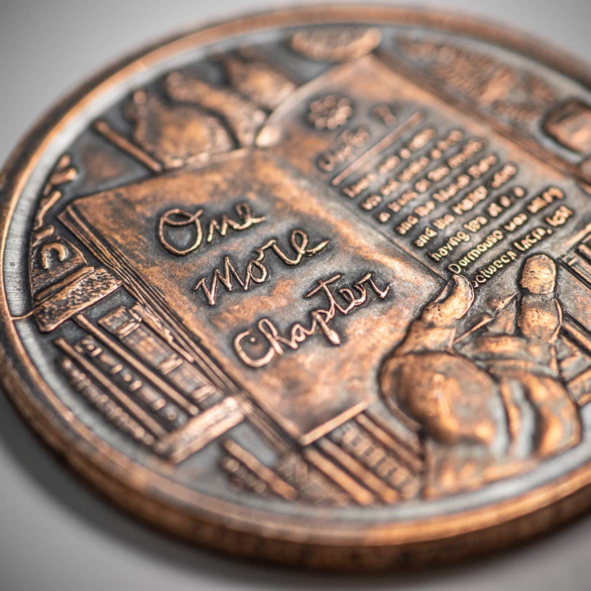 Shire Post Mint One More Chapter / Go to Bed Copper Decision Maker Coin