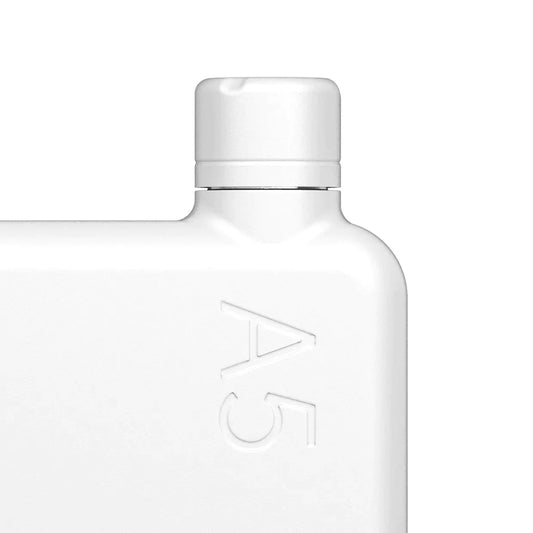 Memobottle™ White Lid (Stainless Steel serie)