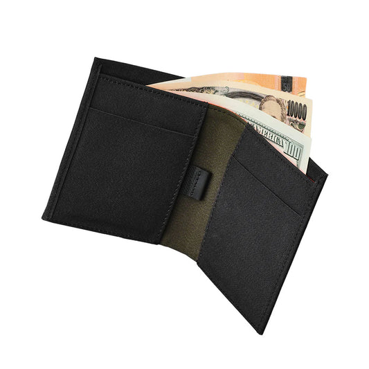 ALPAKA Ark Bifold Cash Wallet Axoflux 300D, Black