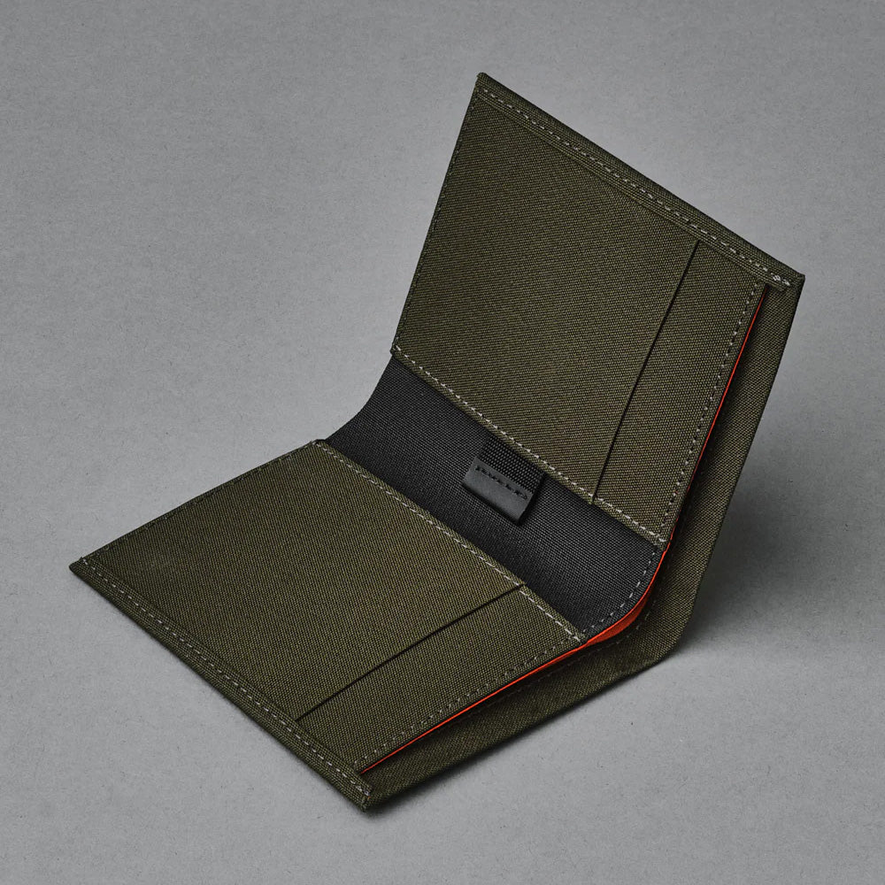 ALPAKA Ark Bifold Cash Wallet Axoflux 300D, Army Green