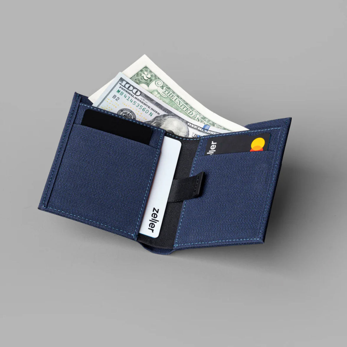 ALPAKA Ark Bifold Cash Wallet Axoflux 300D, Blue