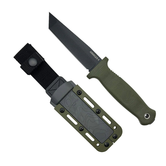 Demko Knives Armiger® 4 - Tanto, OD Green