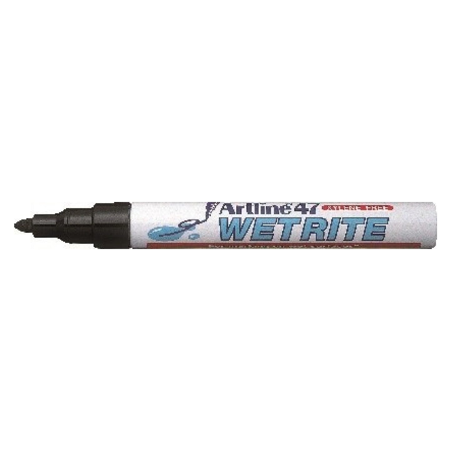 Artline 47 Merkepenn Wetrite, 1.5mm (Sort)