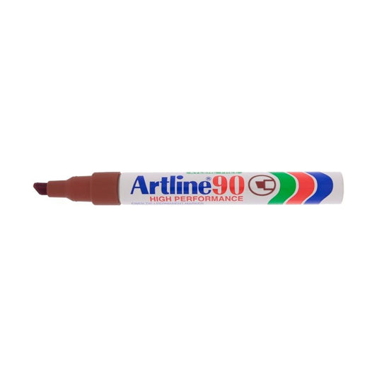 Artline 90 Permanent Merkepenn 5mm, Brun