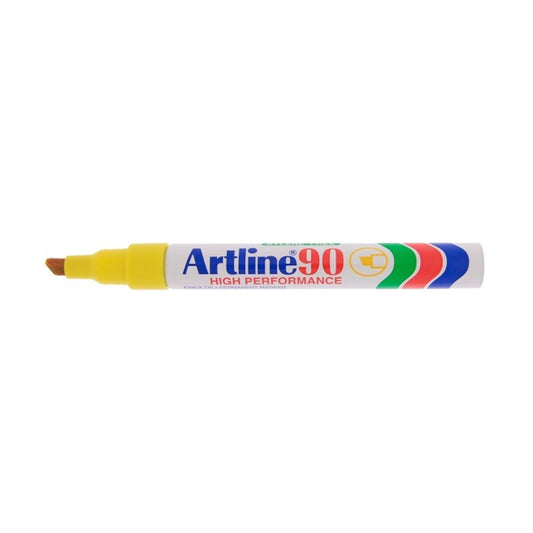 Artline 90 Permanent Merkepenn 5mm, Gul