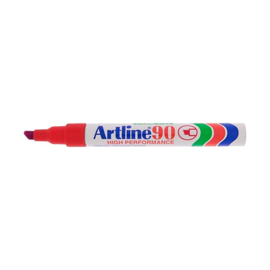 Artline 90 Permanent Merkepenn 5mm, Rød