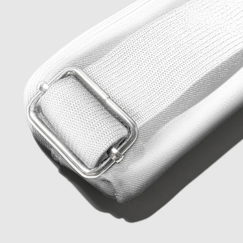 Cloth & Paper Adjustable Notebook Pouch Pen Holder, Le Blanc