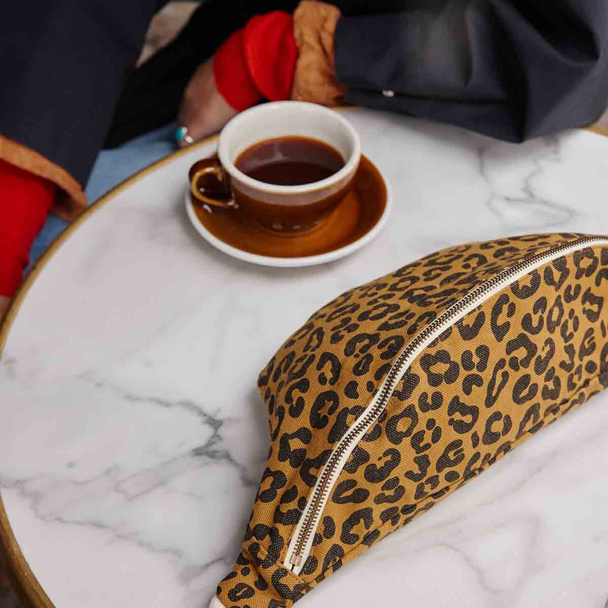 Rose in April Bum Bag Graou, Caramel