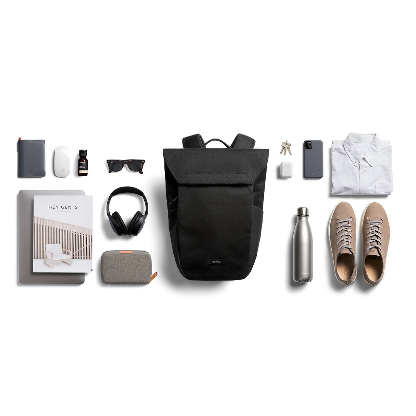 Bellroy Melbourne Backpack 18L, Melbourne Black