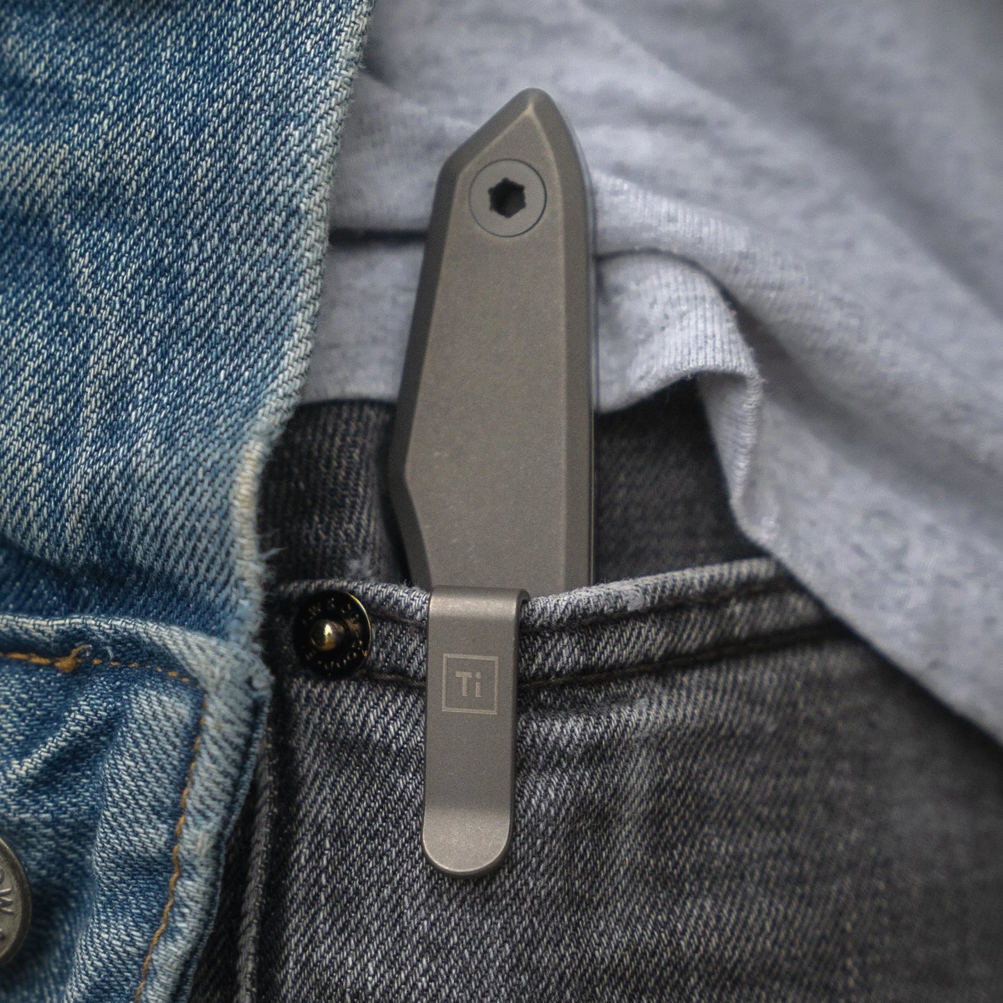 Big i Design Ti Lookout Fixed Blade