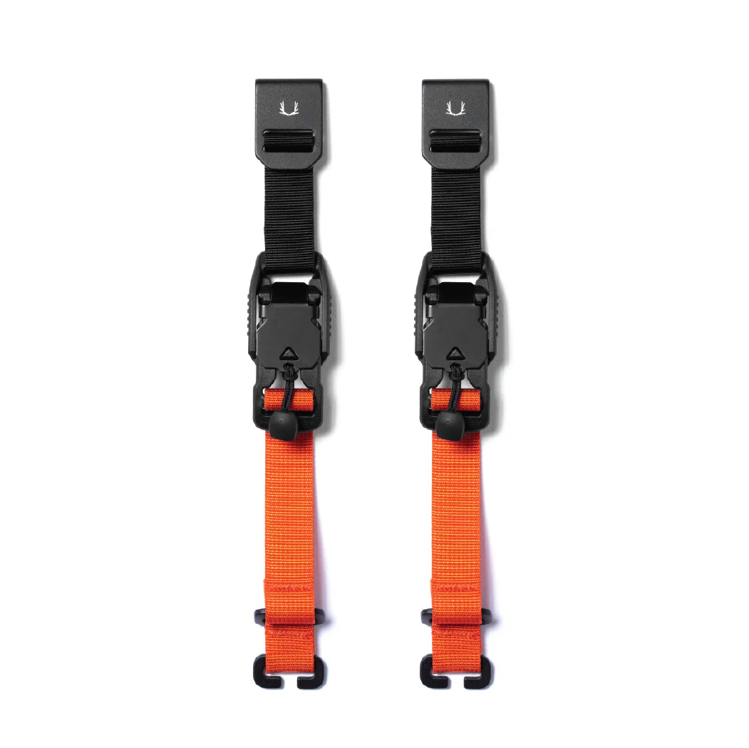 Black Ember Grip Sling V-Buckle Straps