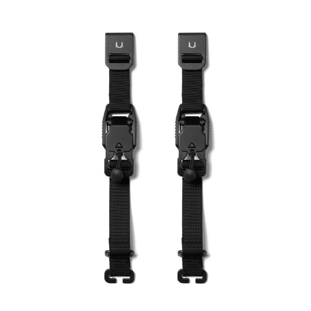 Black Ember Grip Sling V-Buckle Straps