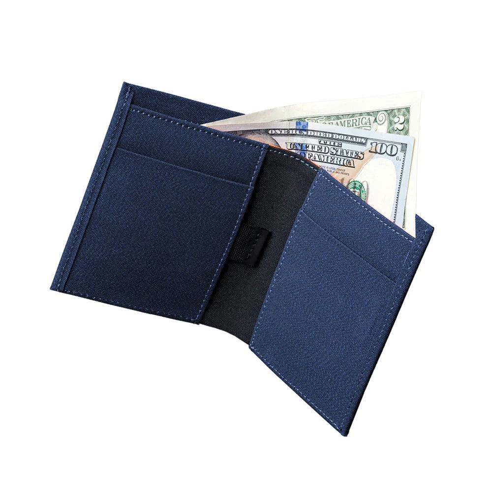 ALPAKA Ark Bifold Cash Wallet Axoflux 300D, Blue