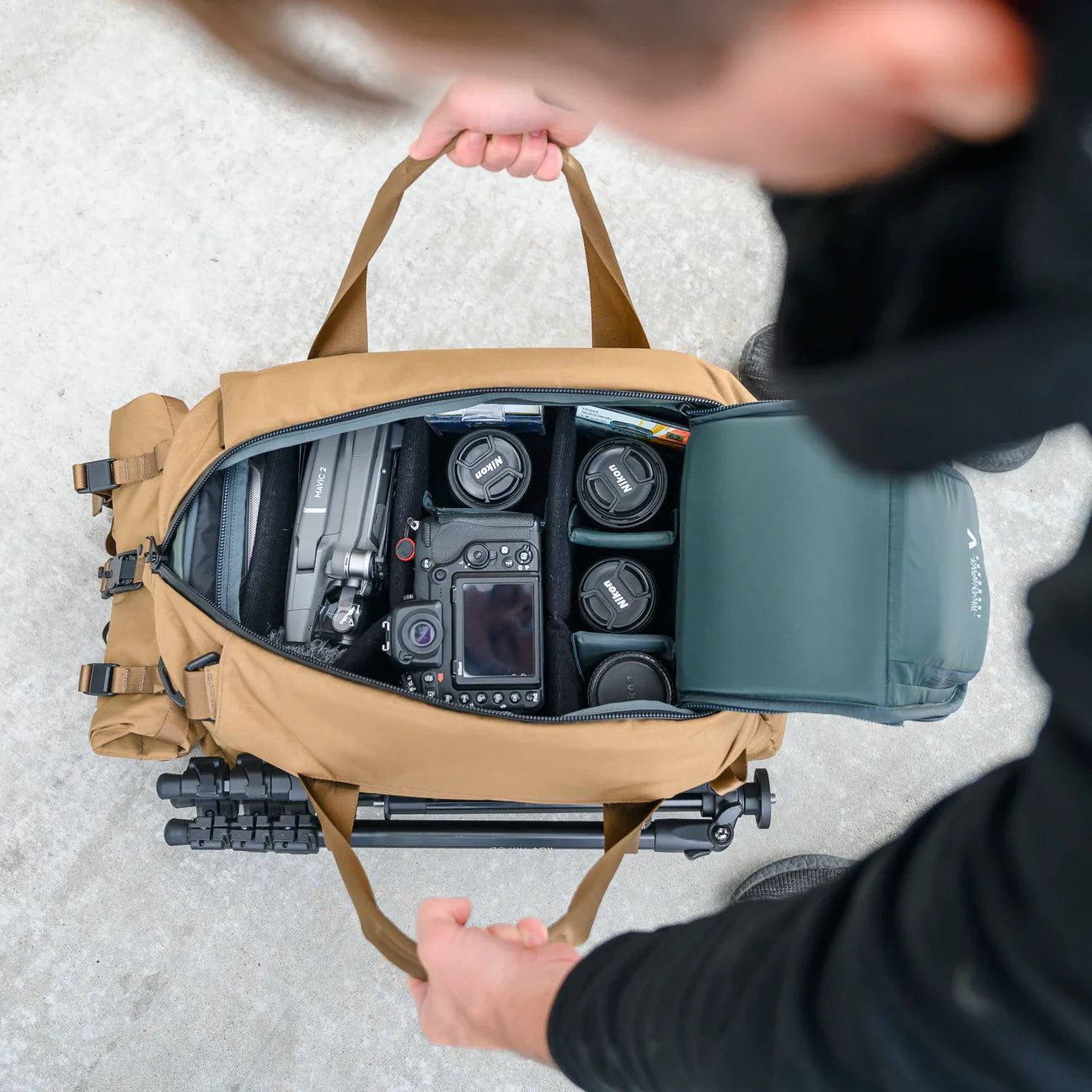 Boundary Supply Errant Duffel (Obsidian Black)