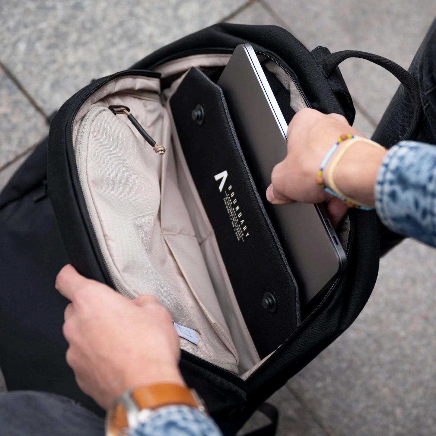 Boundary Supply Rennen Classic Daypack, Black