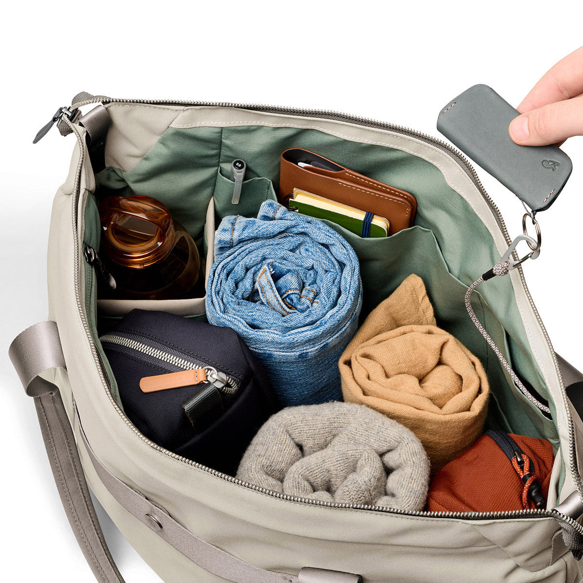 Bellroy Classic Getaway Bag, Steel